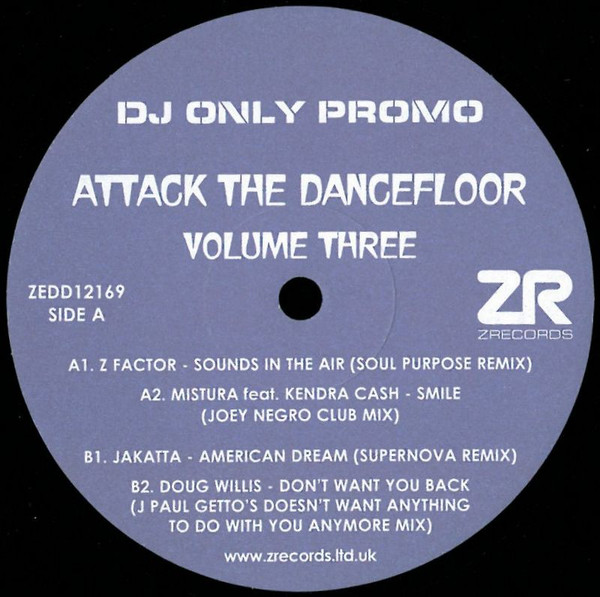 Various - Attack The Dancefloor Volume Three - Vinyl Record 1 image 1