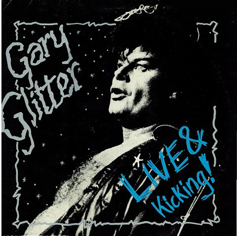 Gary Glitter - Live & Kicking! - Used Vinyl Record image 1