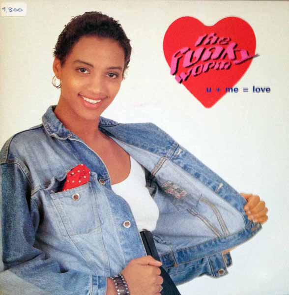 Funky Worm - U+Me=Love - Used Vinyl Record 7" image 1