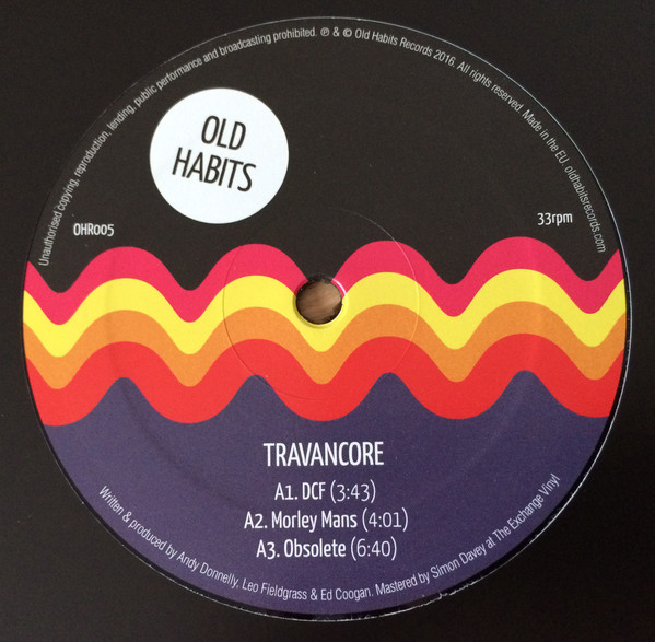 Travancore - Omega EP - Vinyl Record 12" image 1