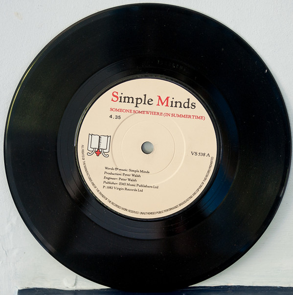 Simple Minds - Someone Somewhere (In Summertime) - Used Vinyl Record image 1