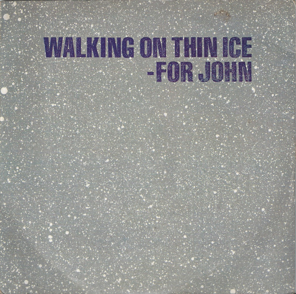 Yoko Ono - Walking On Thin Ice - Used Vinyl Record 7" image 1