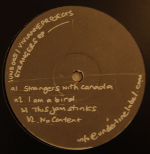 Vivianne Project - Strangers EP - Used Vinyl Record 12" image 1
