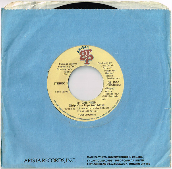 Tom Browne - Thighs High (Grip Your Hips And Move) / Midnight Interlu image 1