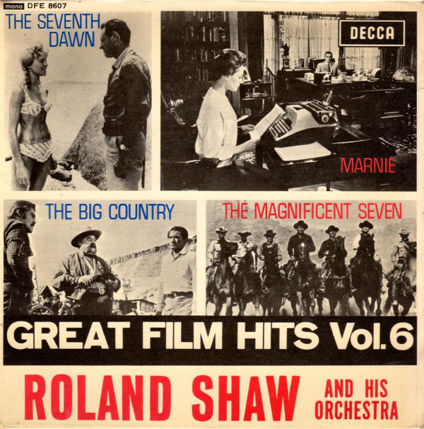 Roland Shaw Orchestr - Great Film Hits Vol.6 - Used Vinyl Record 7" image 1