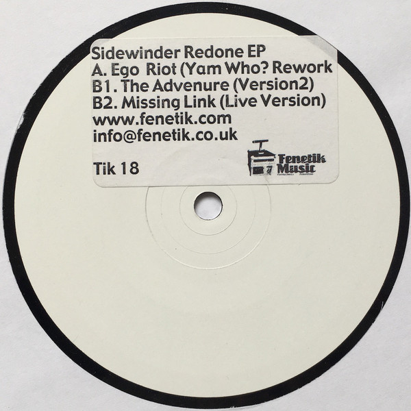 Sidewinder - Redone EP - Vinyl Record 12" image 1