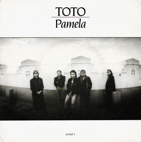 Toto - Pamela - Used Vinyl Record 7" image 1