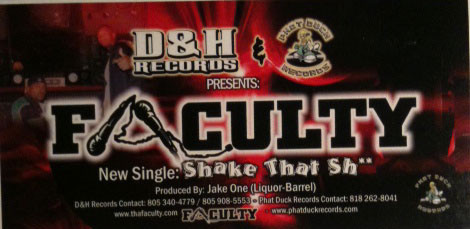 Faculty - Shake That Sh** - Used Vinyl Record 12" image 1