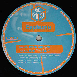 Euphoria - Drunk With Love / Open The Void - Vinyl Record 12" image 1