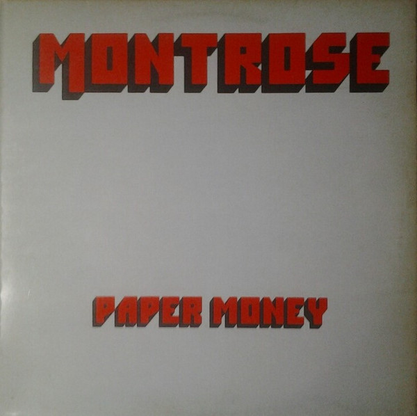 Montrose - Paper Money - Used Vinyl Record image 1
