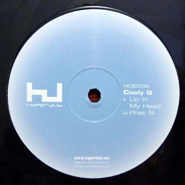 Cooly G - Up In My Head / Phat Si - Vinyl Record 12" image 1