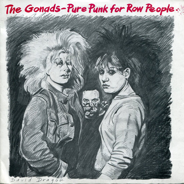 Gonads - Pure Punk For Row People - Used Vinyl Record 7" image 1