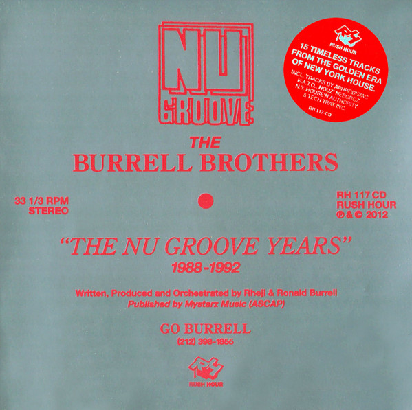 Burrell - Nu Groove Years 1988-1992 - CD image 1