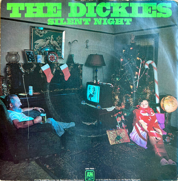 Dickies - Silent Night - Used Vinyl Record 7" image 1