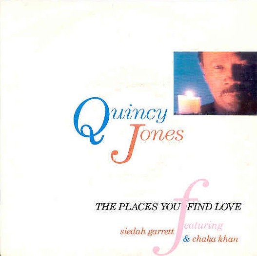 Quincy Jones - Places You Find Love / Back On The Block - Used Vinyl image 1