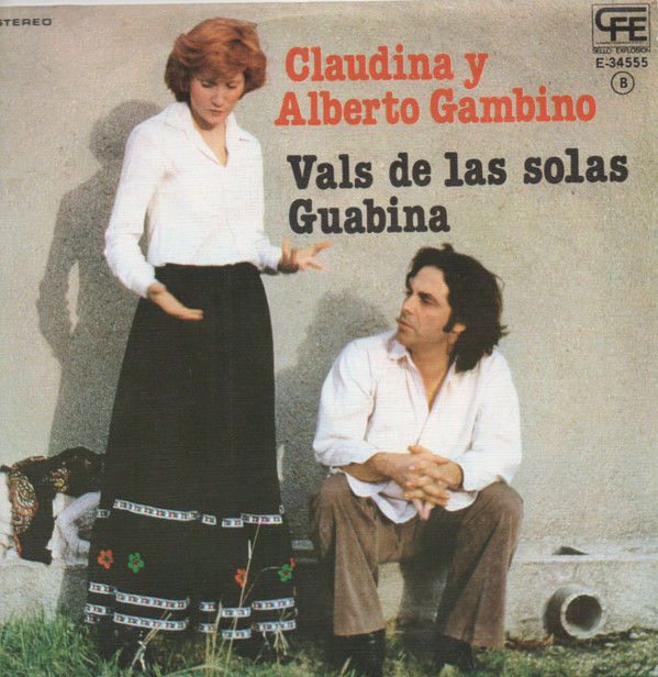 Claudina Y Alberto G - Vals De Las Solas / Guabina - Used Vinyl Record image 1