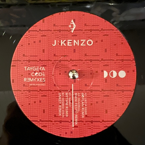 J:Kenzo - Taygeta Code Remixes PT3 - Vinyl Record 12" image 1