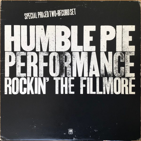 Humble Pie - Performance: Rockin' The Fillmore - Used Vinyl Record image 1