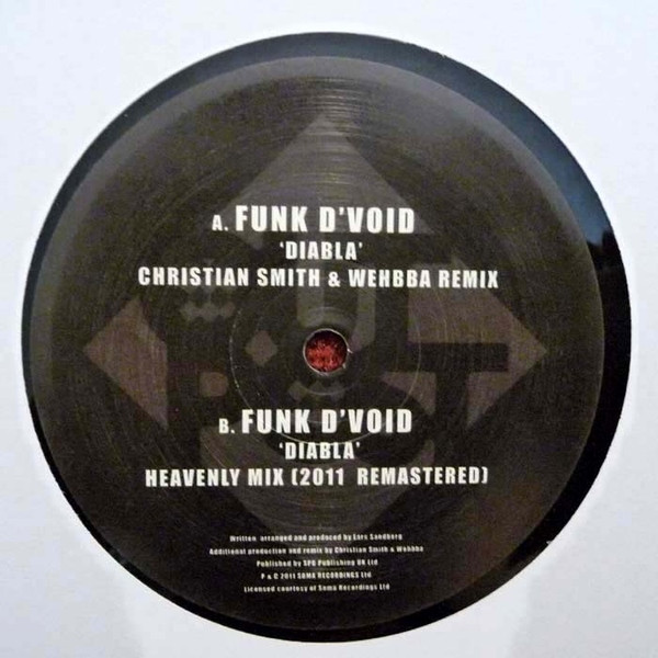 Funk D'Void - Diabla 2011 - Vinyl Record 12" image 1