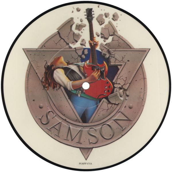 Samson - Losing My Grip - Used Vinyl Record 7" image 1
