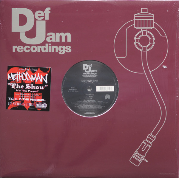 Method Man - Show / The Prequel - Vinyl Record 12" image 1