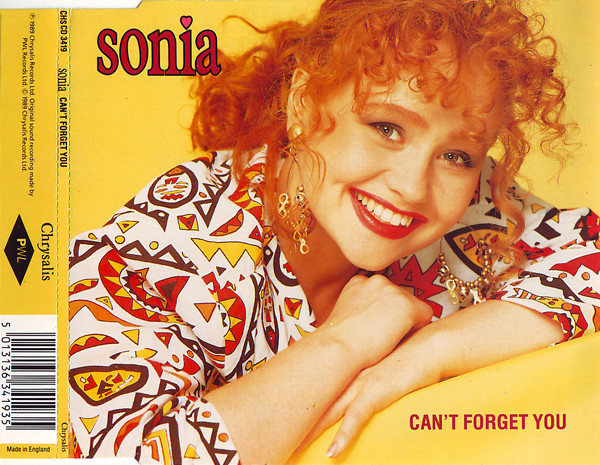 Sonia - Can't Forget You - Used CD image 1