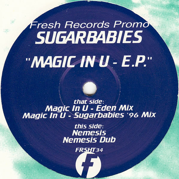 Sugarbabies - Magic In U - E.P. - Used Vinyl Record 12" image 1