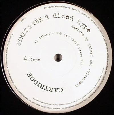 Striz & The R - Diced Hype - Vinyl Record 12" image 1