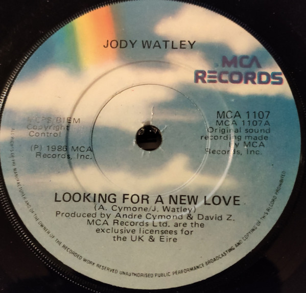 Jody Watley - Looking For A New Love - Used Vinyl Record 7" image 1