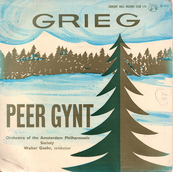 Edvard Grieg - Peer Gynt Suite No.1 - Used Vinyl Record 7" image 1