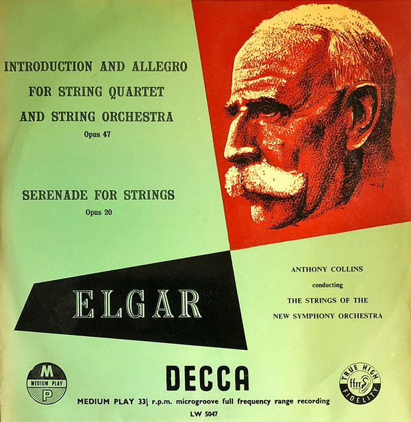 Sir Edward Elgar - Introduction And Allegro For String Quartet And Stri image 1