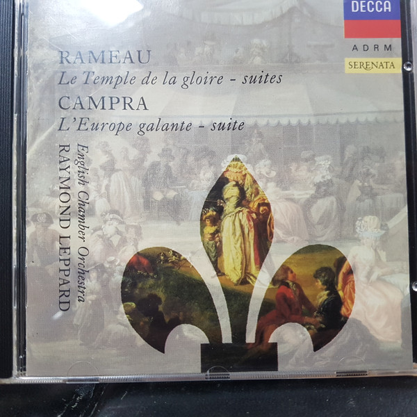 Jean-Philippe Rameau - Le Temple De La Gloire - Suites 1 & 2 / L'Euro image 1
