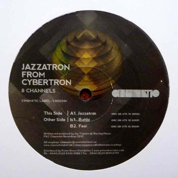 8 Channels - Jazzatron From Cybertron EP - Vinyl Record 12" image 1