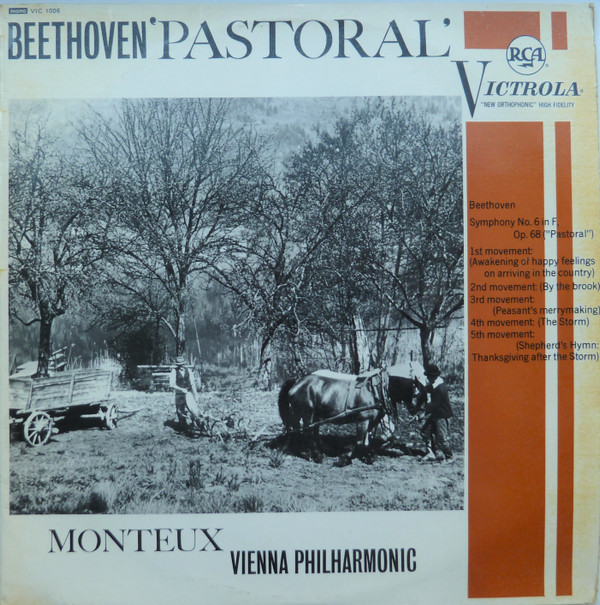 Ludwig van Beethoven - Pastoral - Used Vinyl Record image 1