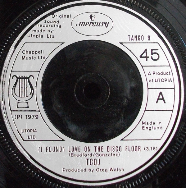 TCOJ - (I Found) Love On the Disco Floor - Used Vinyl Record 7" image 1