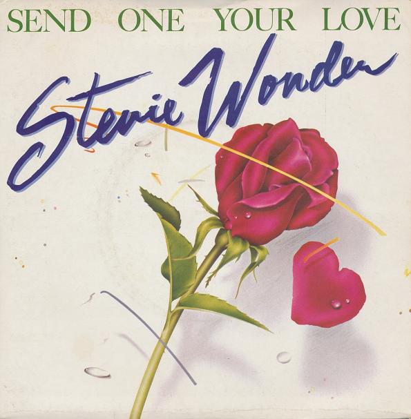 Stevie Wonder - Send One Your Love - Used Vinyl Record 7" image 1