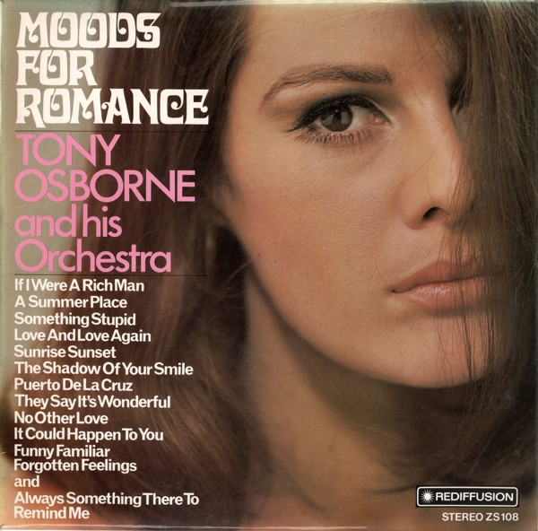 Tony Osborne And His - Moods For Romance - Used Vinyl Record image 1