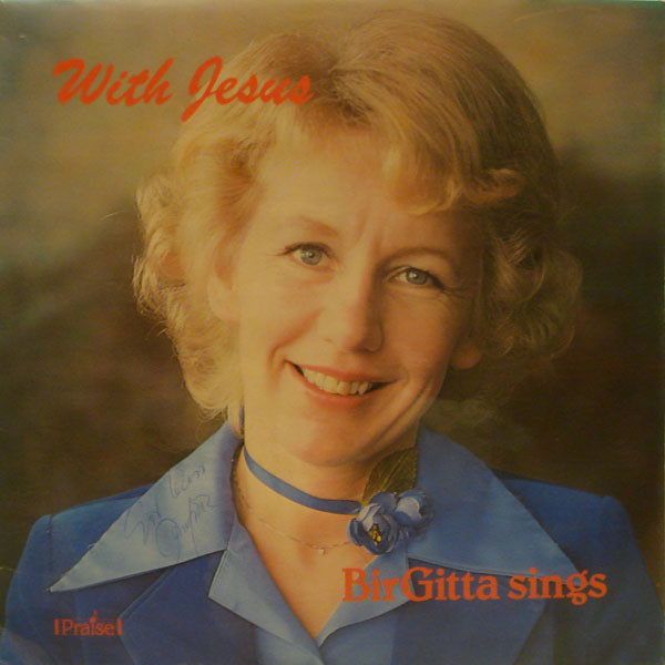 BirGitta Edstrom - With Jesus - Used Vinyl Record image 1