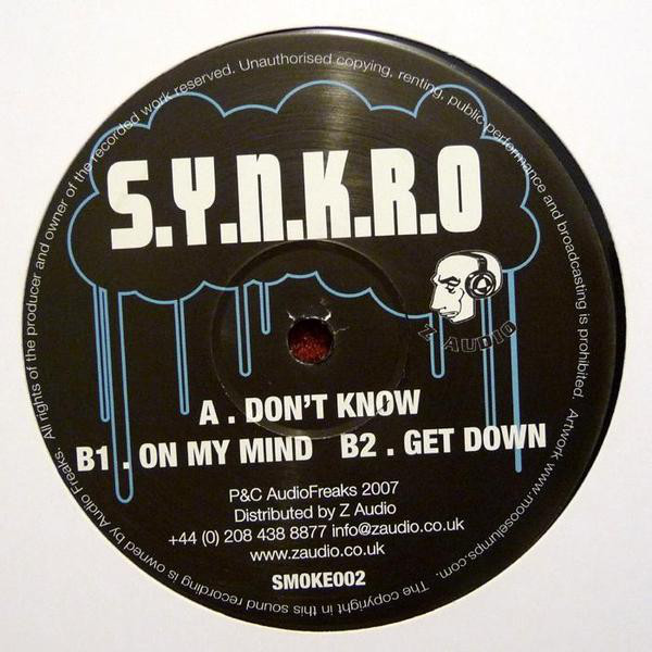 Synkro - Don't Know - Vinyl Record 12" image 1