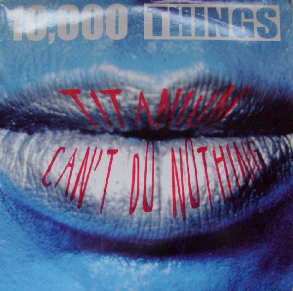 10 - Titanium / Can't Do Nothing - Used Vinyl Record 7" image 1