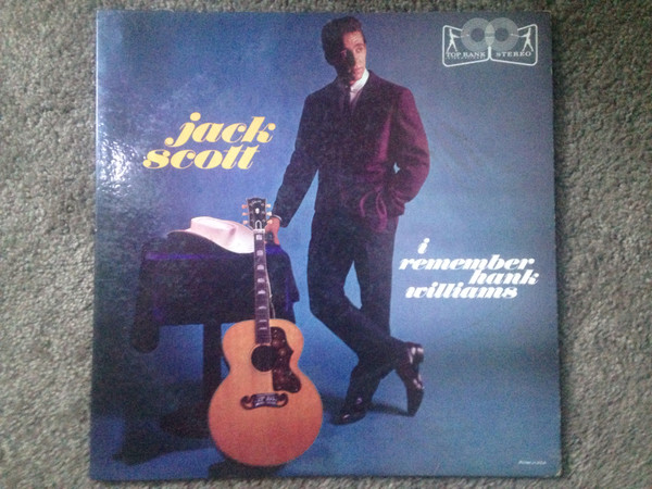 Jack Scott - I Remember Hank Williams - Used Vinyl Record image 1