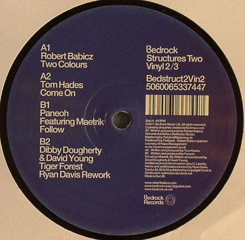 Various - Bedrock Structures Two - Vinyl Record 12" image 1