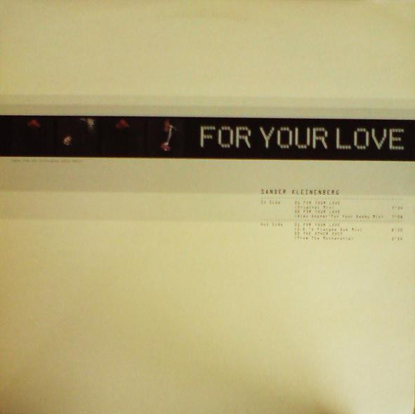 Sander Kleinenberg - For Your Love - Used Vinyl Record 12" image 1
