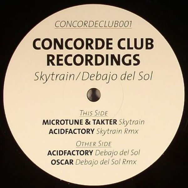 Microtune & Takter - Skytrain / Debajo Del Sol - Vinyl Record 12" image 1