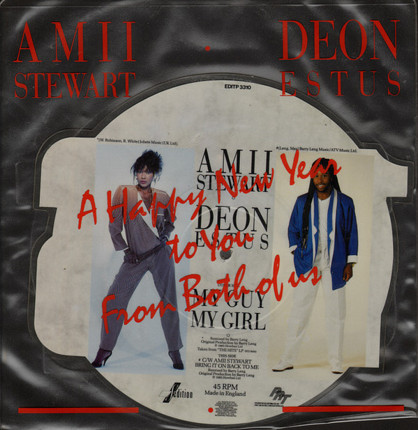 Amii Stewart - My Guy, My Girl - Used Vinyl Record 7" image 1