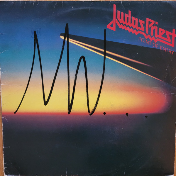 Judas Priest - Point Of Entry - Used Vinyl Record image 1