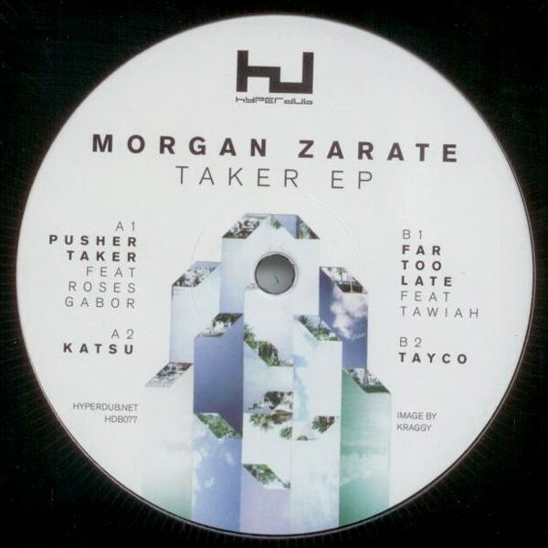 Morgan Zarate - Taker EP - Vinyl Record 12" image 1