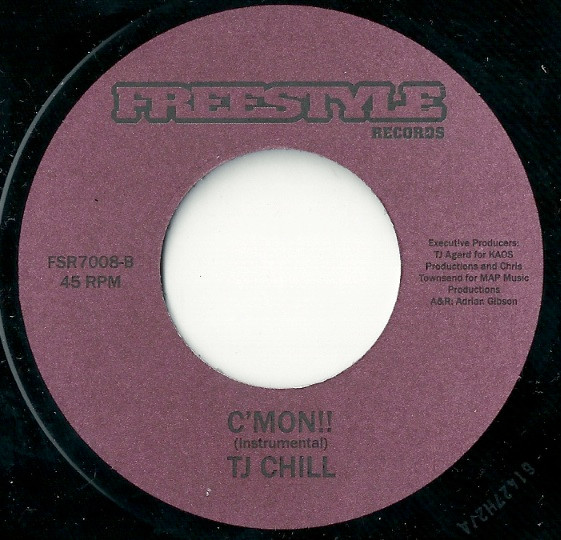TJ Chill - C'Mon!! - Vinyl Record 7" image 1