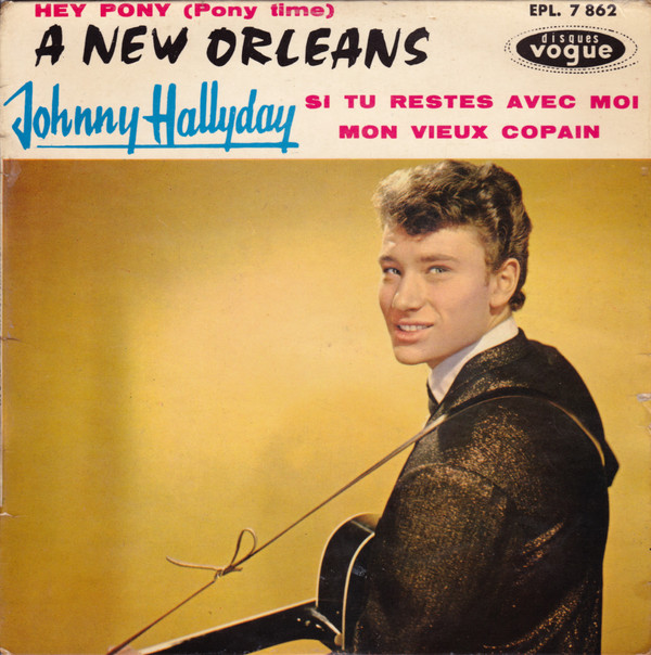 Johnny Hallyday - A New Orleans - Used Vinyl Record 7" image 1