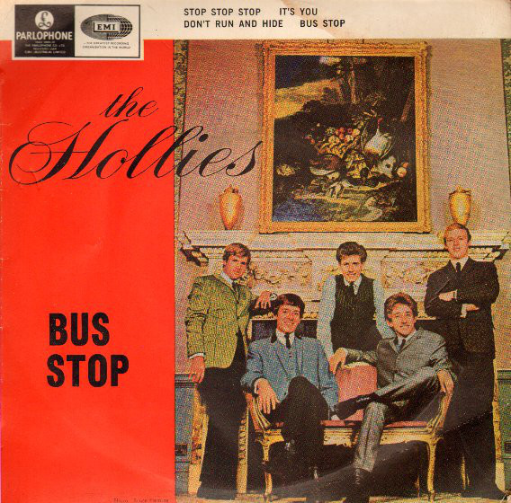Hollies - Bus Stop - Used Vinyl Record 7" image 1